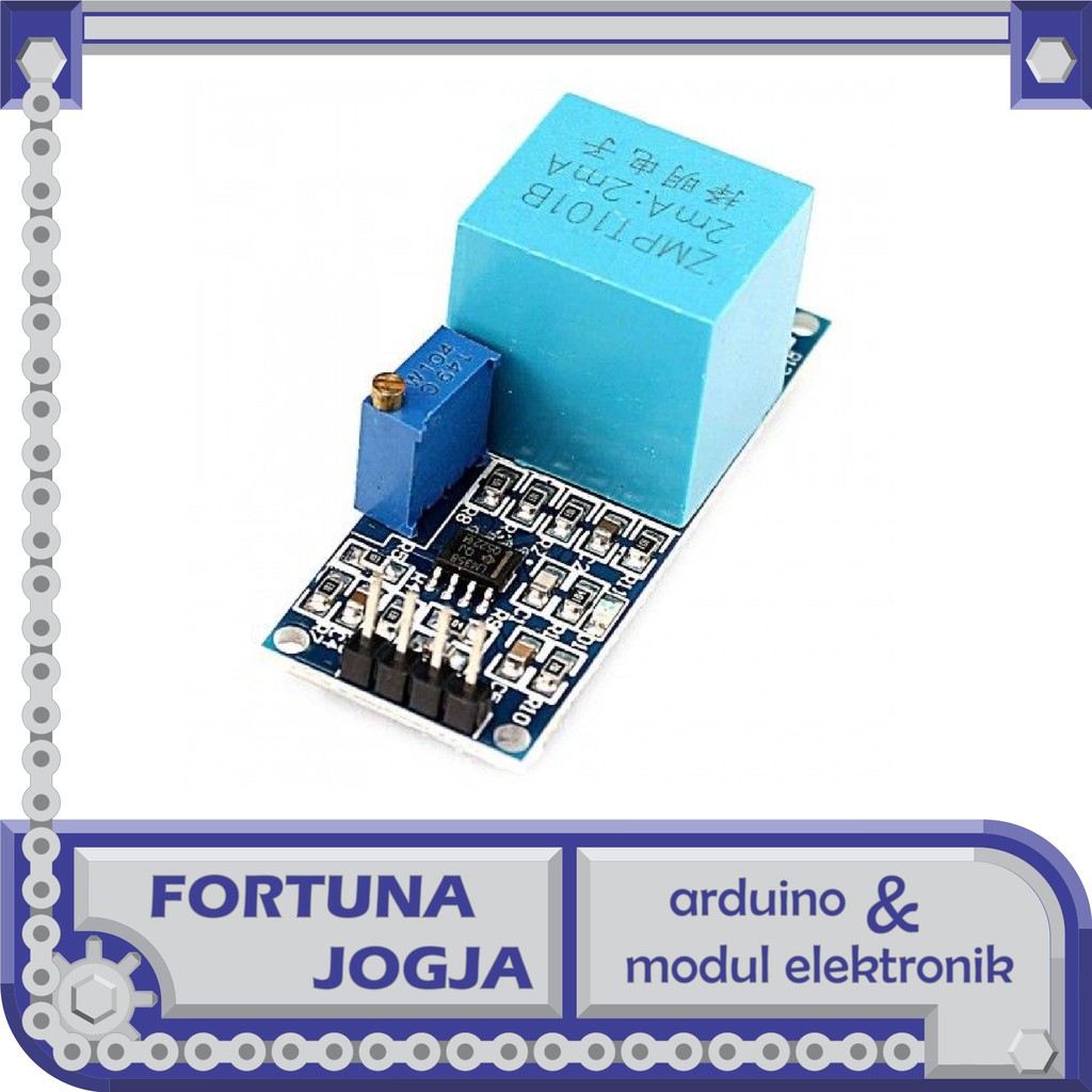ZMPT101B เซ็นเซอร์แรงดันไฟฟ้า AC เฟสเดียว