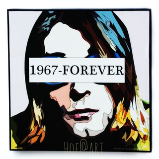 Kurt Cobain #6 เคิร์ท โคเบน นักร้องนำ วง Nirvana เนอร์วานา รูปภาพ​ติดผนัง pop art กรอบรูป คำคม แต่งบ้าน ของขวัญ ของสะสม