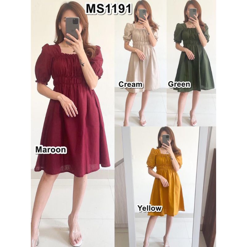 KOREAN WOMENS DRESS/LONG DRESS/GINA DRESS
