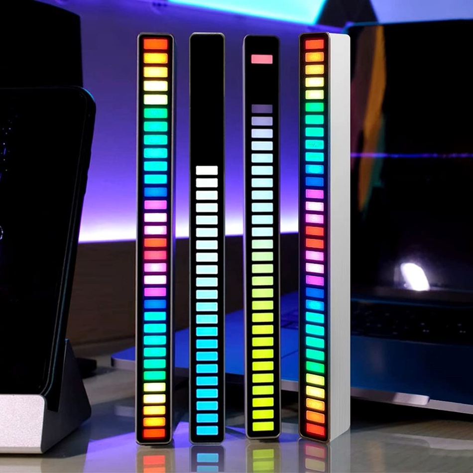 App แถบไฟ RGB 153 สี LED ควบคุมด้วยเสียง ควบคุมจังหวะเพลง บรรยากาศ RGB แถบไฟเพลง USB สีสันสดใส