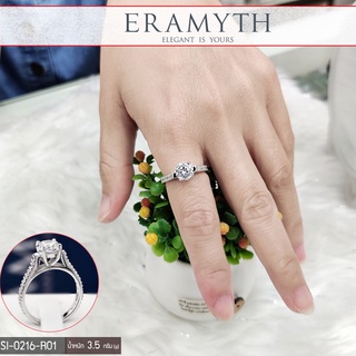 Eramyth Jewelry แหวน เงินแท้  SI-0216-R01 งานฝังเพชรสวิลCZ สินค้ามาตรฐานส่งออก