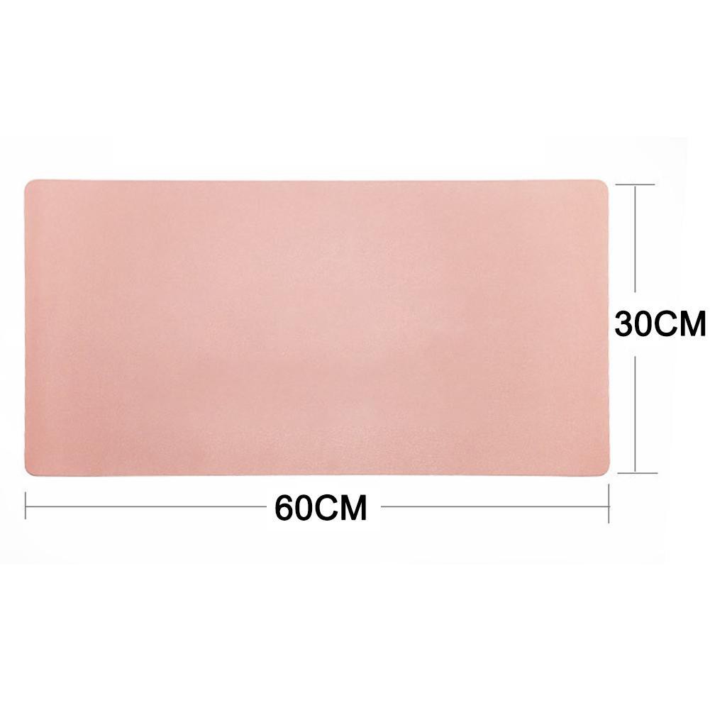 แผ่นรองเม้าส์แผ่นรองเม้าส์หนัง PU ขนาดใหญ่ 60x30 ซม แผ่นรองคีย์บอร์ด แผ่นรองเมาส์ Mouse
