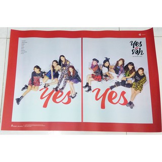 โปสเตอร์ แท้ อัลบั้ม TWICE - Yes or Yes Album มีพร้อมส่ง Poster