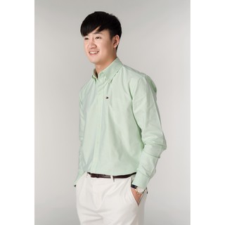 Green Premium Oxford Shirt : เสื้อเชิ๊ตออกฟอตสีเขียว