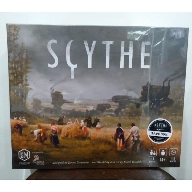 Scythe core board game