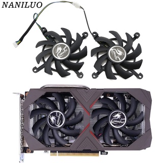 2PCS 85MM RTX 2060 2060Super GPU Fan For Colorful GeForce GTX 1660 TI 1660 Super Graphics card cooling fan