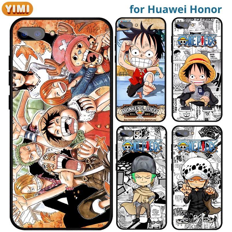 เคสHuawei Y7 PRO Y7A Y6P Y9S Y9 Prime 2018 2019 โทรศัพท์มือถือ ลายการ์ตูนลูฟี่ สําหรับ