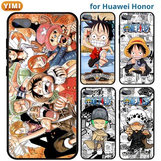 เคสHuawei Y7 PRO Y7A Y6P  Y9S Y9 Prime 2018 2019 โทรศัพท์มือถือ ลายการ์ตูนลูฟี่ สําหรับ