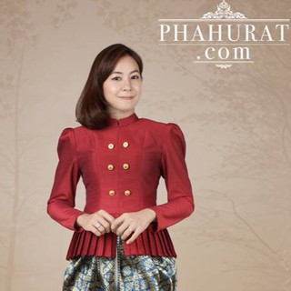 Phahuratdotcom_ชุดไทยประยุกต์เสื้อร.5 (เสื้อบรมทวิสต์)