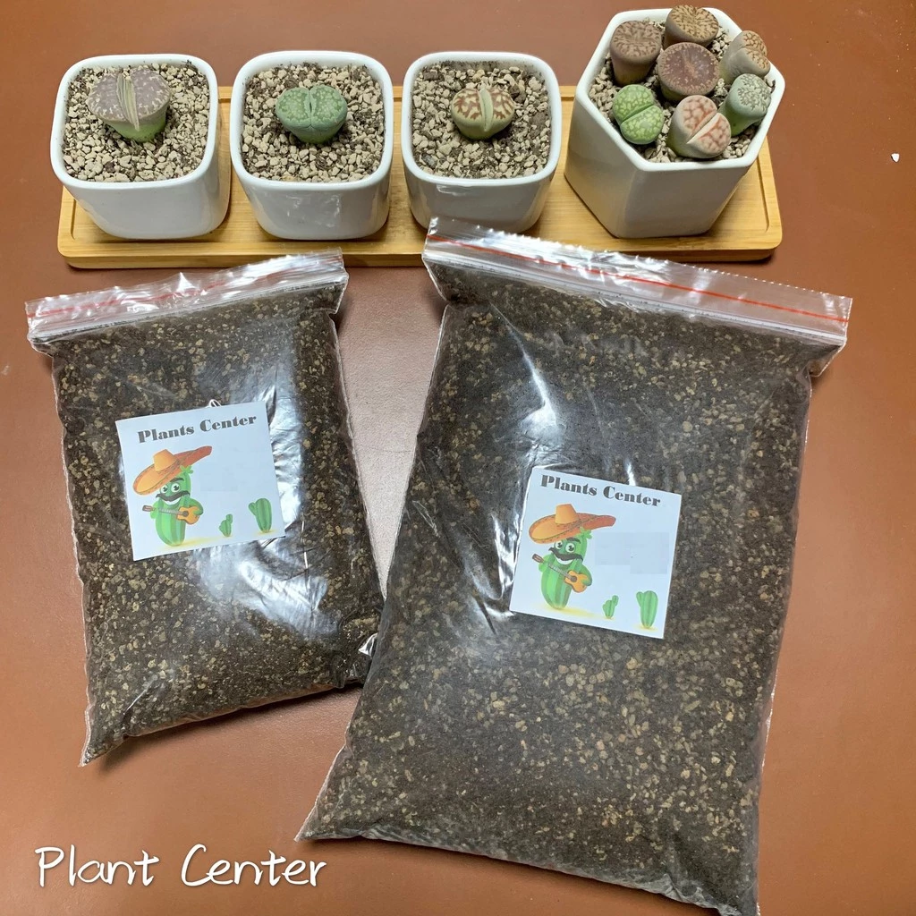 Plants Center ดินปลูกไลทอป lithop ไม้อวบน้ำ succulent(ผสมเสร็จพร้อมใช้) shengshihuatu