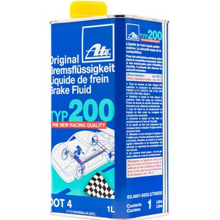 แท้💯ส่งฟรี!🔥 น้ำมันเบรค ATE เอเต้ DOT4 TYP 200 FOR RACING ขนาด 1 ลิตร (ตัวแทนจำหน่ายทางการ)