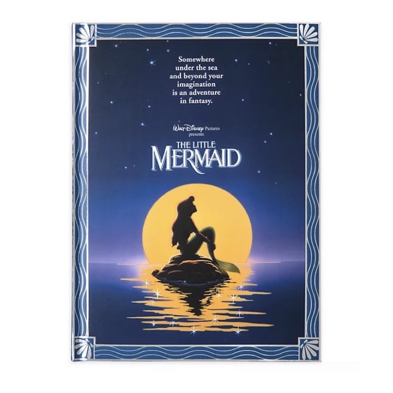 ลดราคา 👉🏻 Disney The Little Mermaid Film Poster Journal