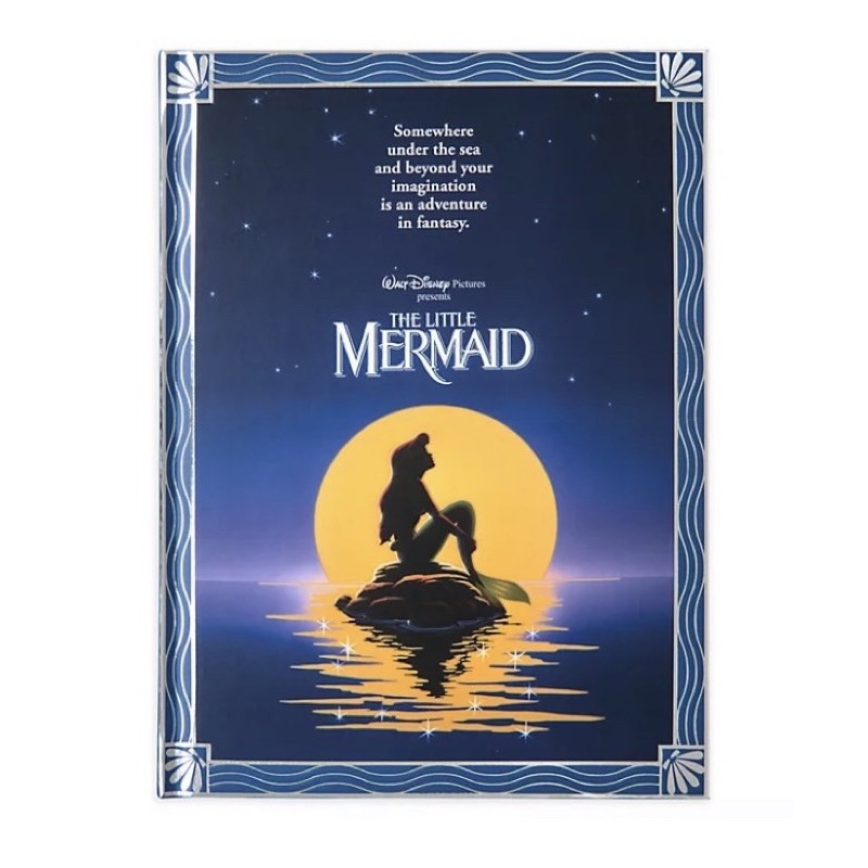 Pre Order ???????? Disney The Little Mermaid Film Poster Journal ...