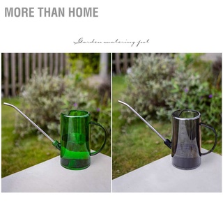 More Than Home บัวรดน้ําต้นไม้ Pp แบบใส ยาว 1 ลิตร สําหรับรดน้ําในสวน