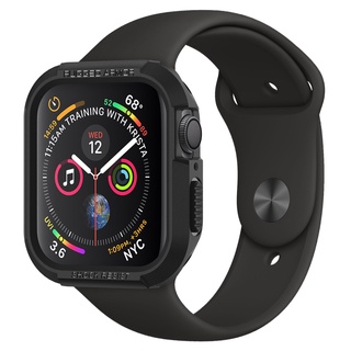 SPIGEN เคสใช้สำหรับ Apple Watch 8/7/6/5/4/SE/SE2 (41/40mm) รุ่น Rugged Armor : Black