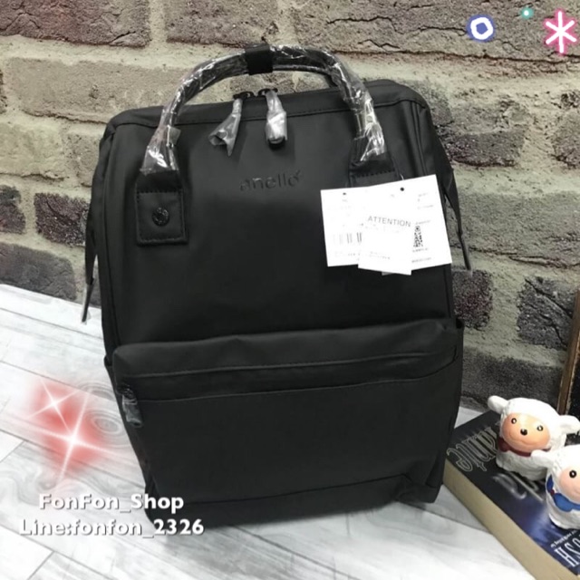 สวยมากเลยคะ💕 Anello Mat Rubber large backpack