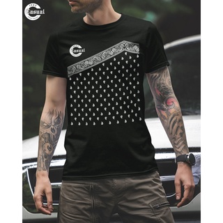 เสื้อยืดคอกลมผู้ชาย Street Fashion CK-150