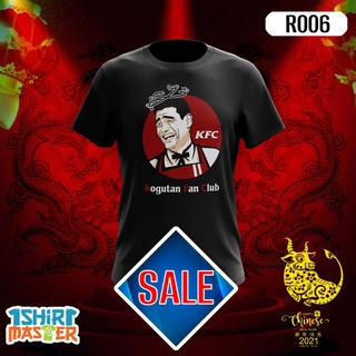 คอตต้อนคอกลมKfc (KOGUTAN FAN CLUB)(R006) เสื้อยืด ลาย SABAHAN DESIGN + ฟรีของขวัญ lS-5XL