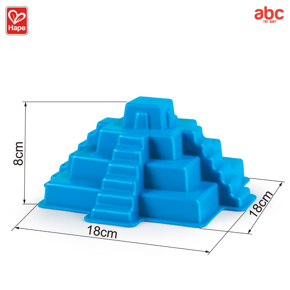 Hape Mayan Pyramid Cetakan Pasir Piramida Maya, Mainan Edukasi 18 Bulan ke Atas gambar 5