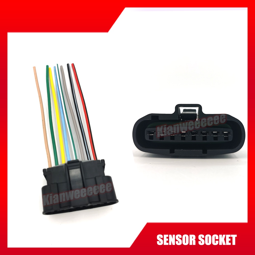 Proton Wira Perdana Satria Mitsubishi Mirage Lancer Air Flow Air Filter Sensor Socket 8 Pin