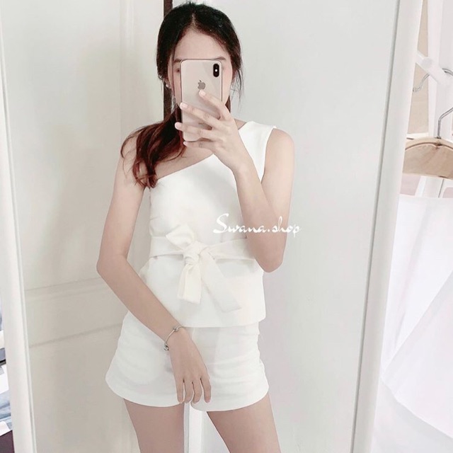 ปาดไหล่ สีขาว (30-32”) จาก swana