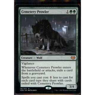 Innistrad: Crimson Vow: Cemetery Prowler mtg magic the rathering 301221