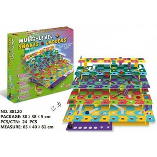 เกมบันไดงู 3D (Multi-level Snakes &amp; Ladders)