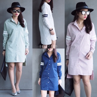 Stria Shirtdress