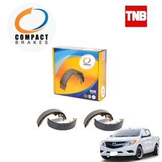 COMPACT ผ้าเบรคหลัง ก้ามเบรคหลัง Mazda BT50 PRO 2WD ตัวเตี้ย มาสด้า บีที50 ปี 2012-2019