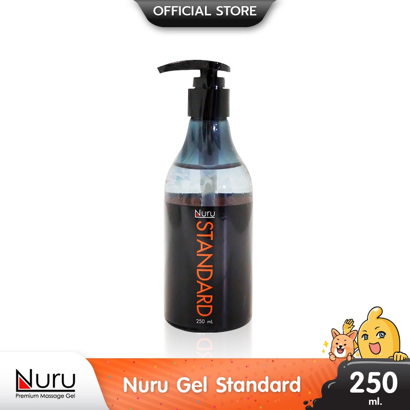 Nuru Gel Standard เจลหล่อลื่น สูตรน้ำ ลื่นแบบธรรมชาติ มีส่วนผสมสาหร่ายทะเลญี่ปุ่น บรรจุ 1 ขวด (ขนาด 250 ml.)