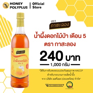 Kasalong Wildflower Honey 1000g น้ำผึ้งกาสะลอง น้ำผึ้งดอกไม้ป่า 1000 กรัม (1 ขวด)