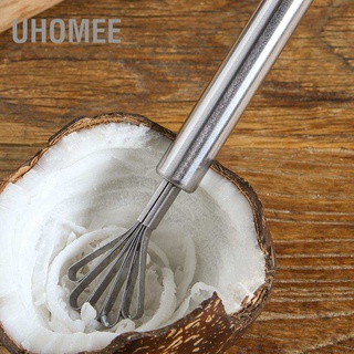 UHomee Stainless Steel Coconut Scraper Household Kitchen Tool Planer Accessory