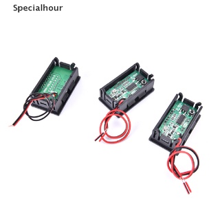 Specialhour โวลต์มิเตอร์ดิจิทัล 12V 24V 60V 72V