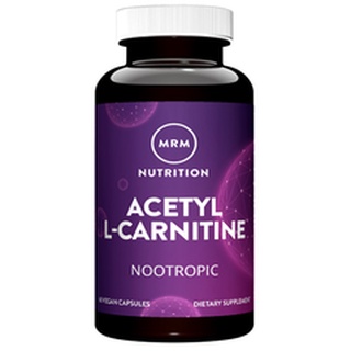 อะเซทิล แอล-คาร์นิทีน MRM Acetyl L-Carnitine 500mg  60 Vegan Capsules