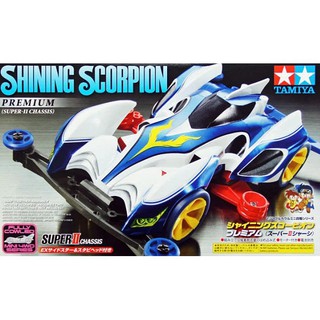 Mini4WD รถราง รถมอเตอร์ Tamiya 1/32 TA19436 SHINING SCORPION PREMIUM (SUPER II)