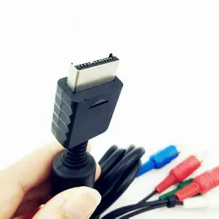 สายคอมโพเนนท์ PS2 PS3 ยาว 1.8 เมตร ภาพชัดกว่าสายเอวี ส่งไว ส่งจาก กทม.HD Component AV Video-Audio Cable Cord For PS2 PS3