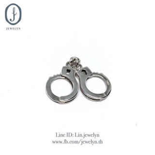 จี้รูปกุญแจมือ เปิดปิดได้ทั้ง 2 ข้าง ทำจากเงินแท้ (Silver 925)