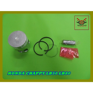 HONDA CHAPPY LB50 LB80 PISTON with PISTON RING SET size 0.50 // ชุดลูกสูบ พร้อม แหวนลูกสูบ ขนาด 0.50 สินค้าคุณภาพดี