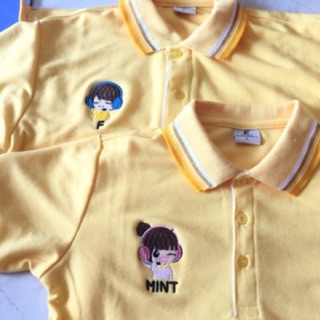 (สั่งปัก 1-2 วัน) ✂️เสื้อโปโลคู่