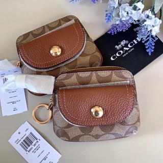 🔥🔥 Coach Pennie Card Case ใส่เหรียญ ใส่บัตร รุ่นนี้เริ่มหายากแล้วนะคะ🥰