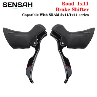 SRAM Sensah Empire ก้านเบรคเกียร์สําหรับจักรยาน 2 X11 Speed Road Bike Shifters สีแดง