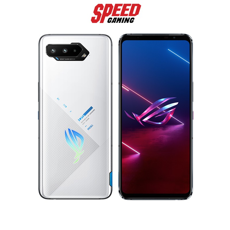 ASUS SMARTPHONE (สมาร์ทโฟน) ROGPHONE5 ZS676KS-1B039WW SNAPDRAGON 888 / ROM 256GB (Storm White) By Sp
