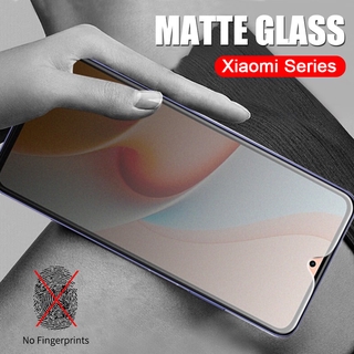 กระจกนิรภัยหน้าจอแบบด้าน สำหรับ Xiaomi Mi Redmi Note 10 Pro 9T Poco F3 X3 Matte Glass