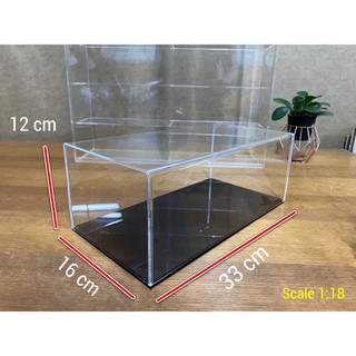 กล่องครอบโมเดล รถสเกล 1:18