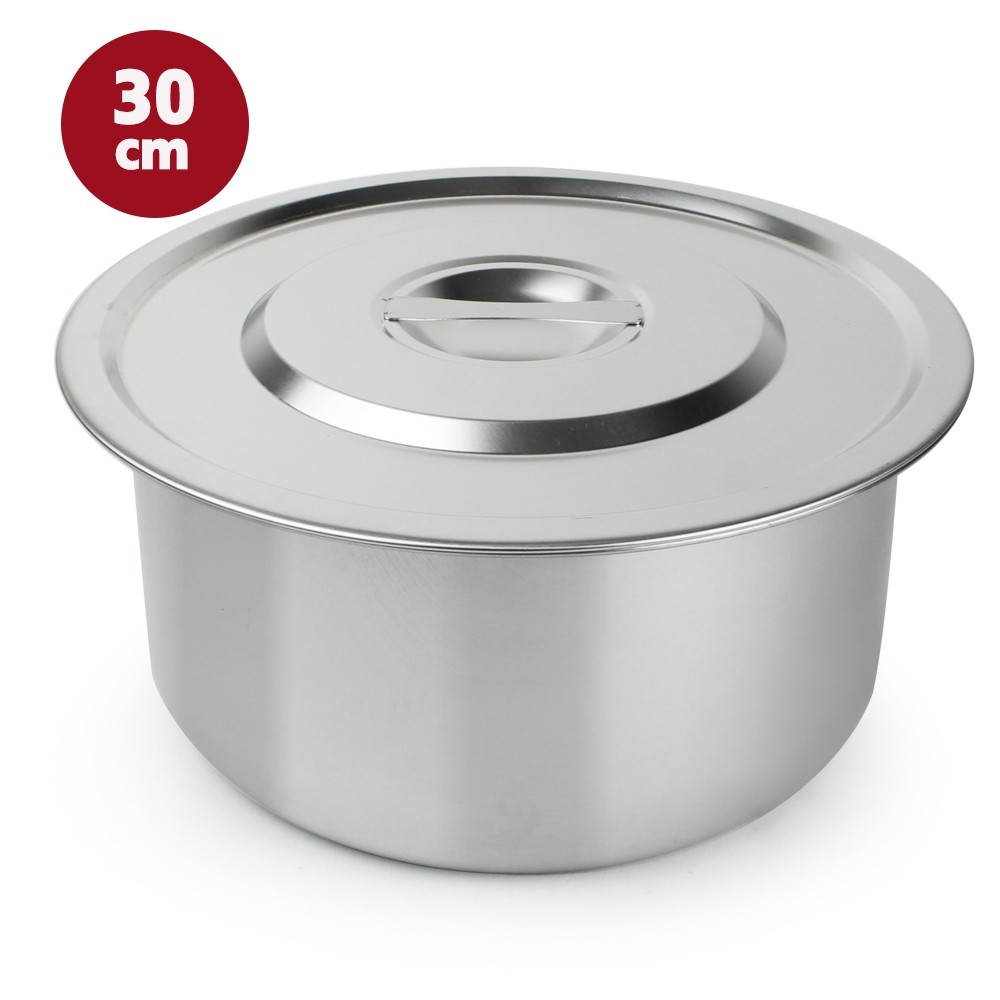 TELECORSA Stainless Steel Pot Pot 30 cm KP-860 Model KP-860-30CM-05H-June-Beam