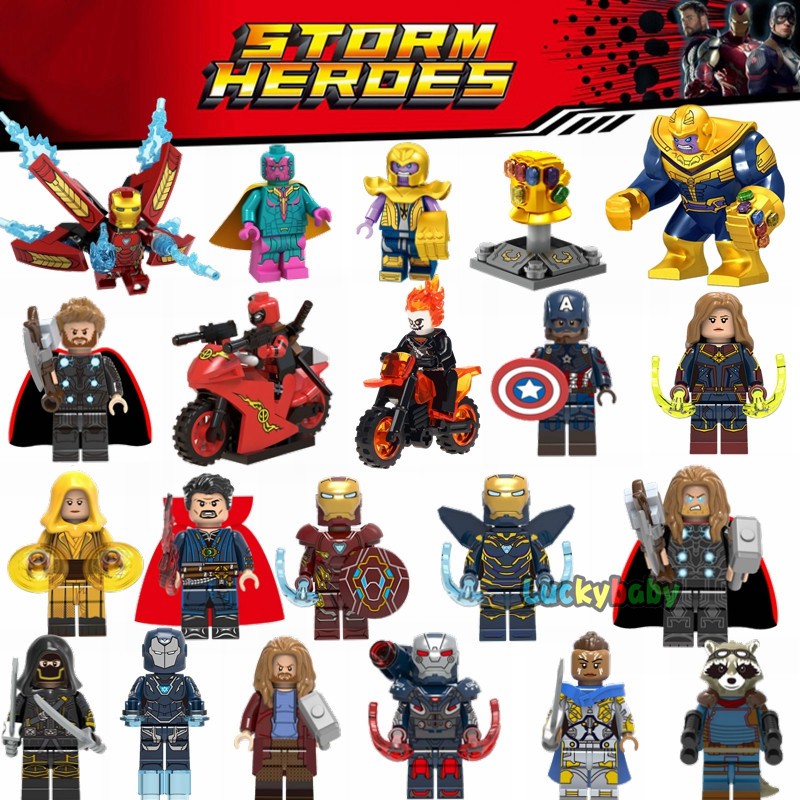ฟิกเกอร์ Super Hero Avengers Endgame ขนาดเล็ก ของเล่นเสริมการเรียนรู้ สําหรับเด็ก