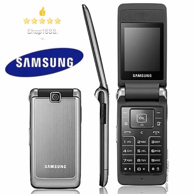 Samsung S3600i  มือถือฝาพับ 3G มือถือsamsung แท้100% จอสี เพิ่มเมมได้ กล้อง3MP ตัวเลขใหญ่ สัญญาณดีมาก ซัมซุงs3600i