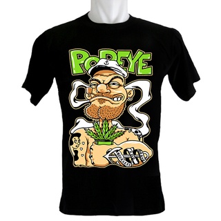 เสื้อยืดขายร้อนเสื้อ Cannabis PopeyeS-3XL