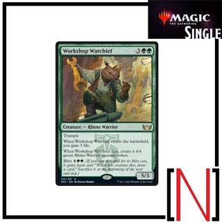 [MTG][Single][SNC] Workshop Warchief ระดับ Rare [ภาษาอังกฤษ]