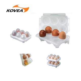 Kovea Egg Case กล่องเก็บไข่ สำหรับพกพา ขนาดใส่ไข่ 6 ใบ